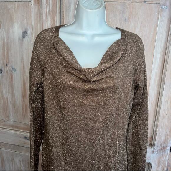 Michael Kors Sparkle Sweater Dress Tunic Top Women’s Medium - Picture 3 of 9